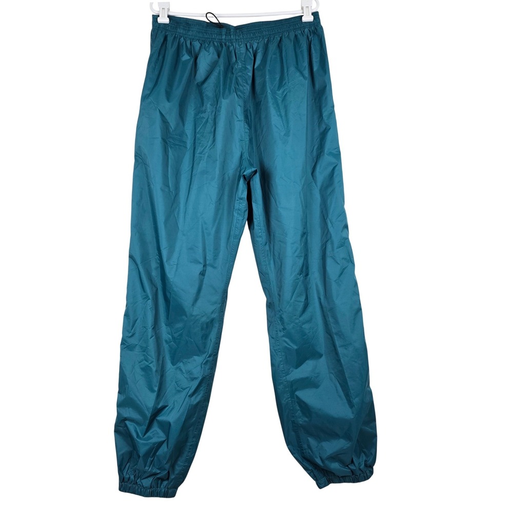 LL Bean Stowaway Rainwear Gore-Tex Pants Mens XL Green Nylon Waterproof RainGear